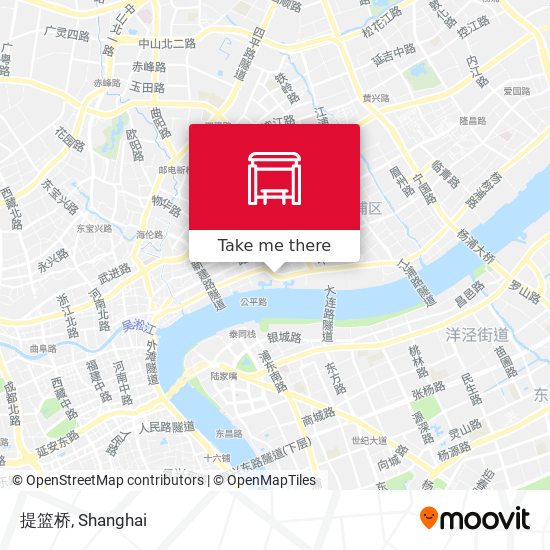 提篮桥 map
