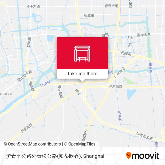 沪青平公路外青松公路(帕蒂欧香) map