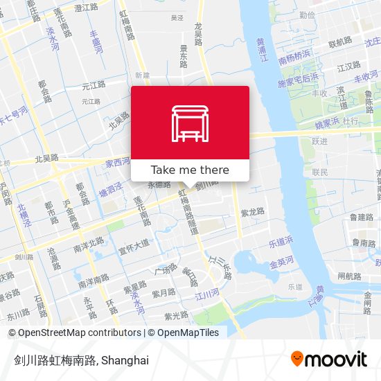 剑川路虹梅南路 map