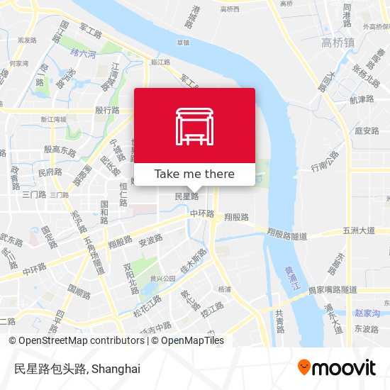 民星路包头路 map