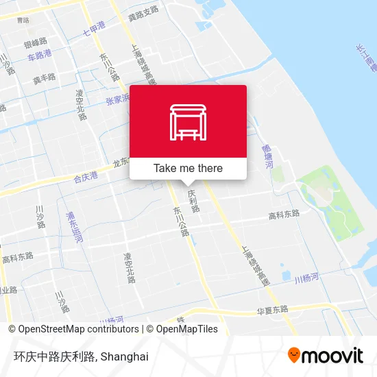 环庆中路庆利路 map