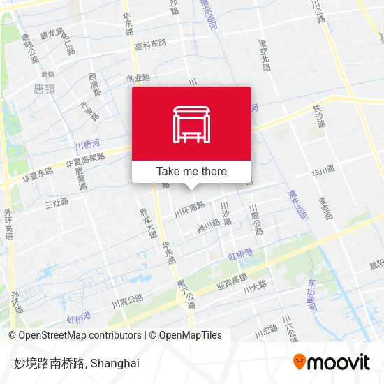 妙境路南桥路 map