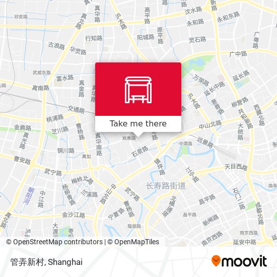 管弄新村 map