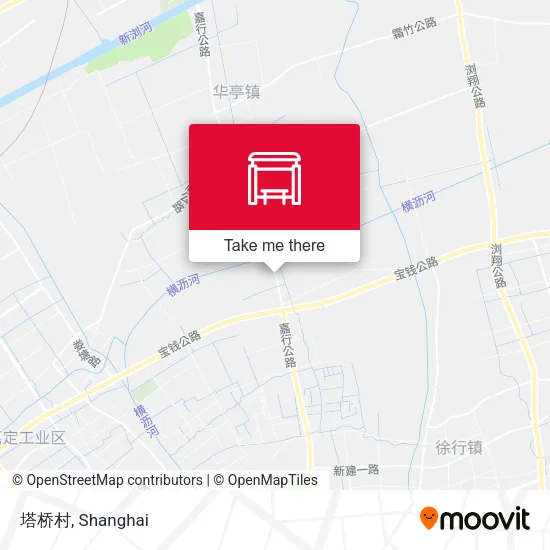 塔桥村 map