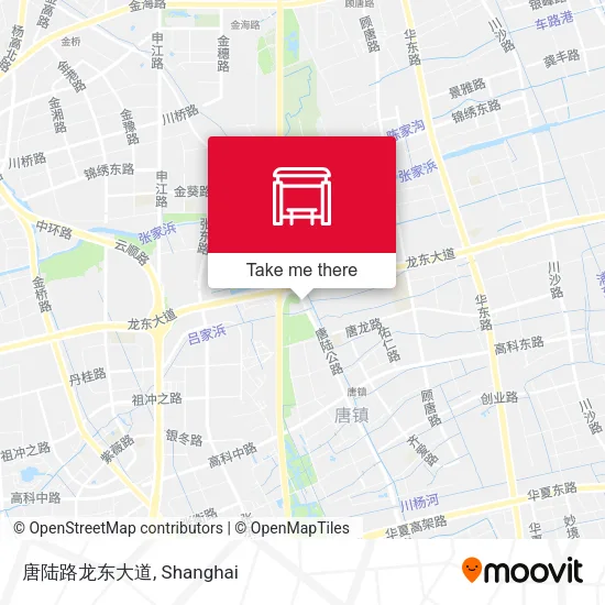 唐陆路龙东大道 map