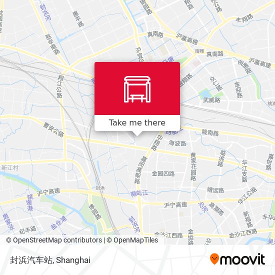 封浜汽车站 map