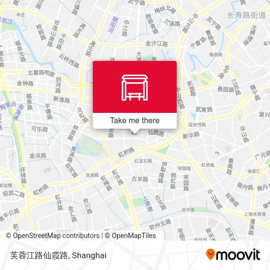芙蓉江路仙霞路 map