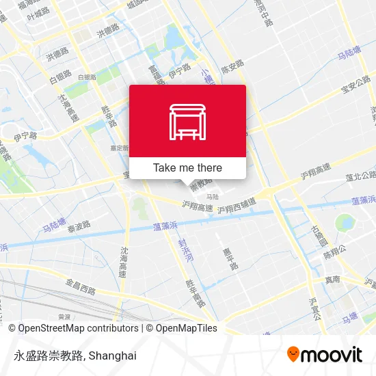 永盛路崇教路 map