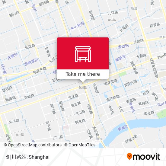 剑川路站 map