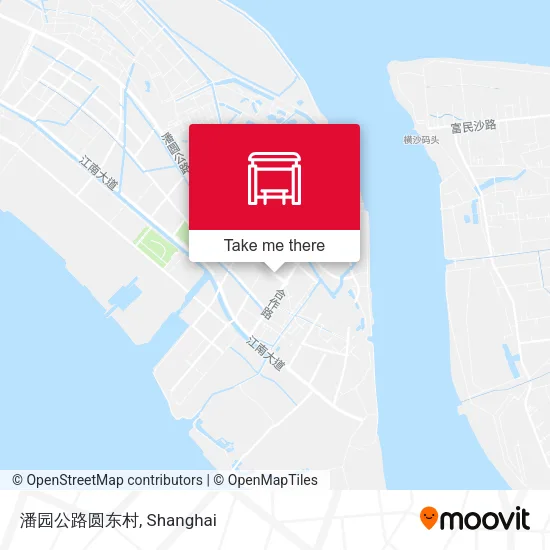 潘园公路圆东村 map