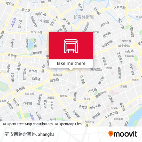 延安西路定西路 map