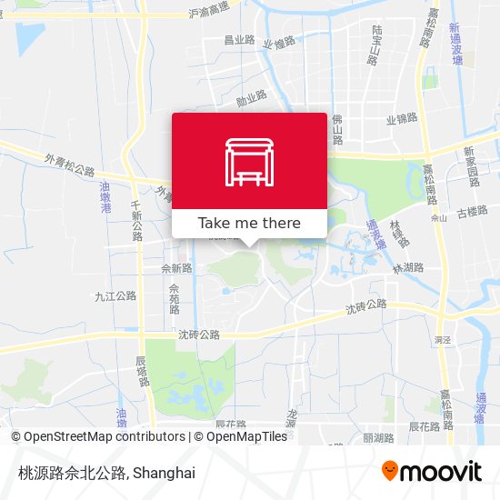 桃源路佘北公路 map
