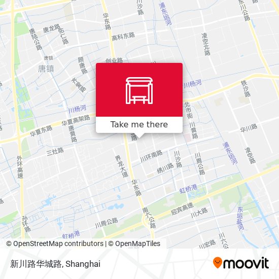 新川路华城路 map