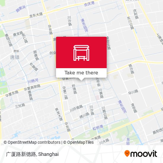 广厦路新德路 map