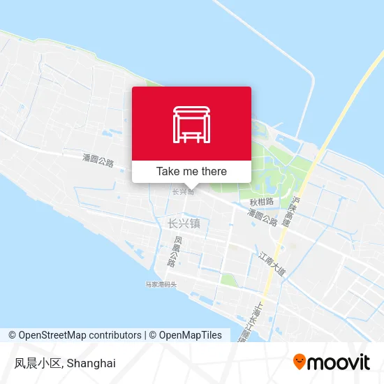 凤晨小区 map
