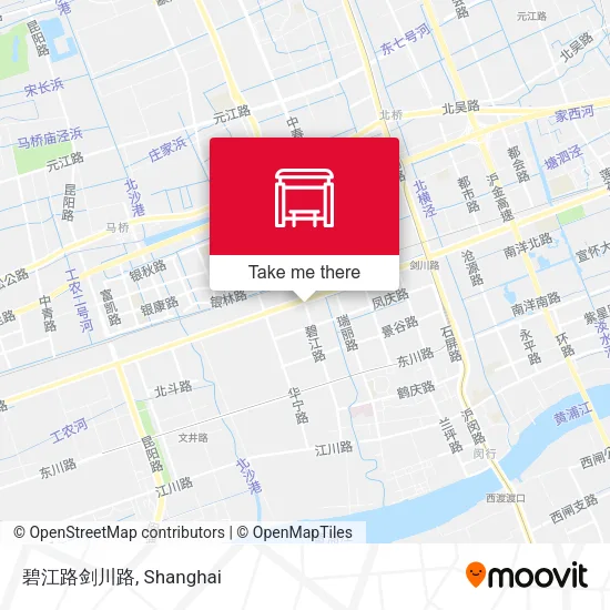 碧江路剑川路 map