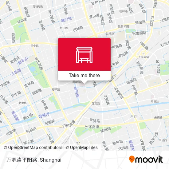 万源路平阳路 map