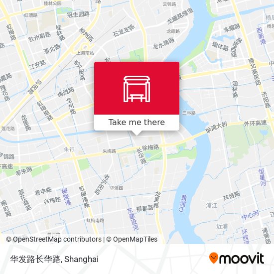 华发路长华路 map