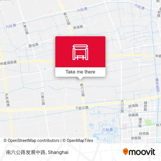 南六公路发展中路 map