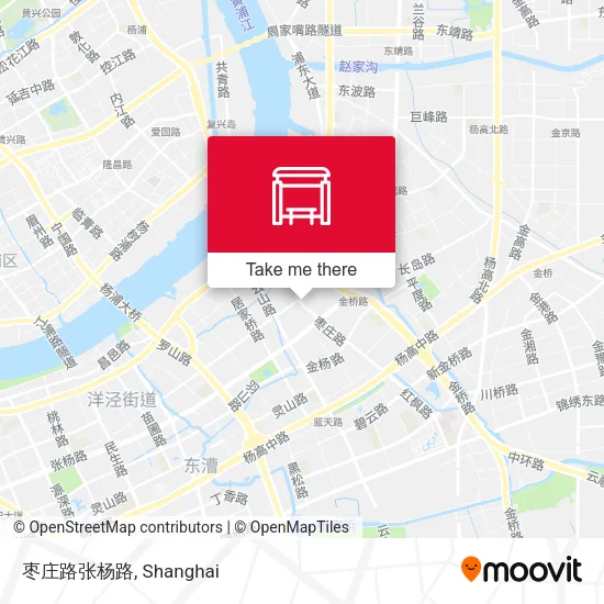 枣庄路张杨路 map