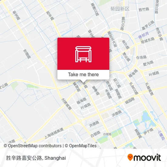 胜辛路嘉安公路 map