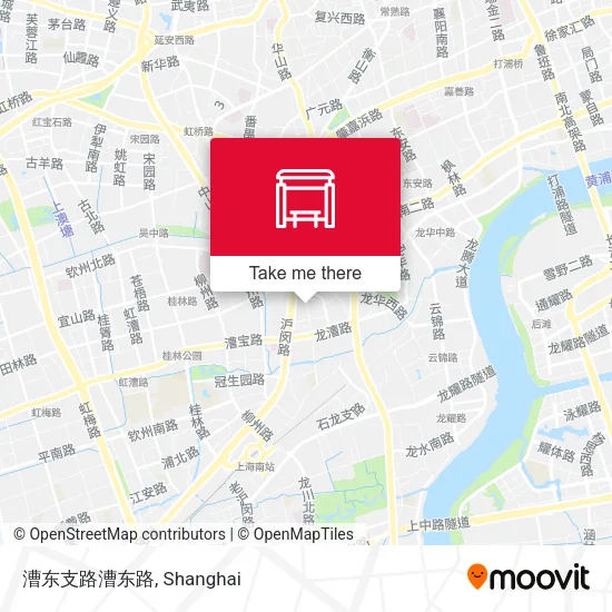 漕东支路漕东路 map