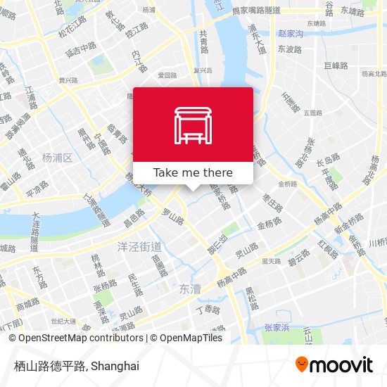 栖山路德平路 map