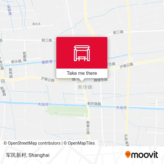 军民新村 map