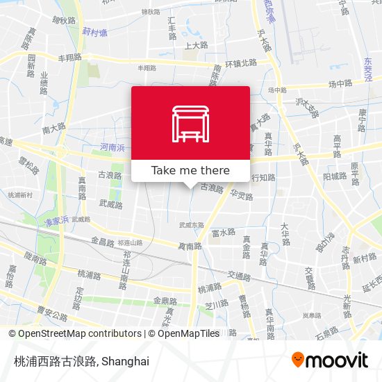 桃浦西路古浪路 map
