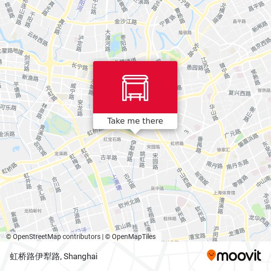 虹桥路伊犁路 map