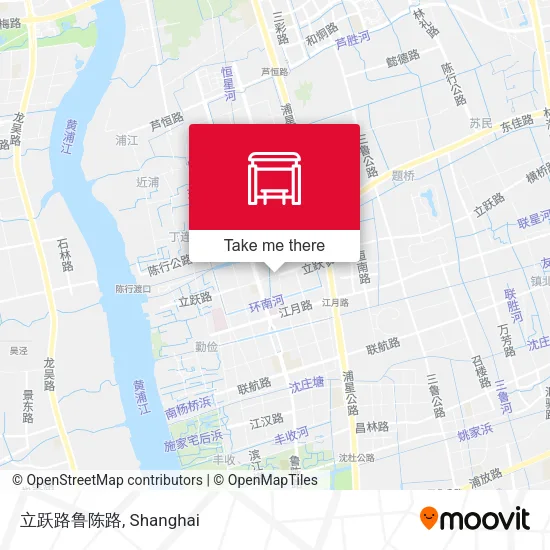 立跃路鲁陈路 map