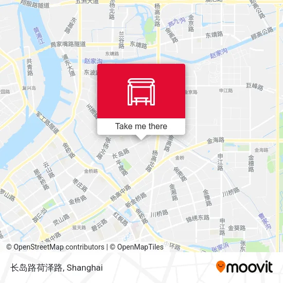 长岛路荷泽路 map