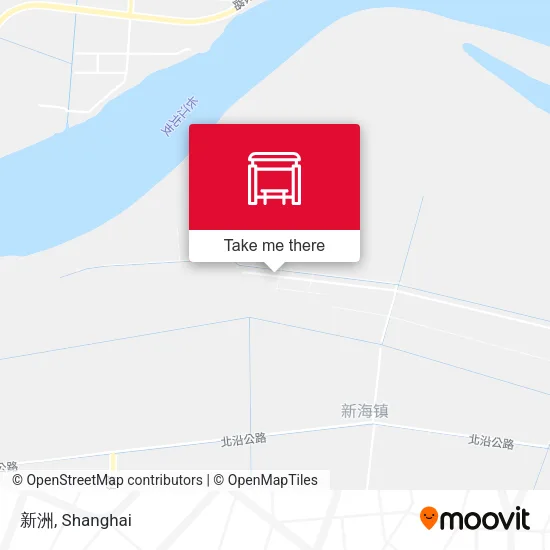 新洲 map