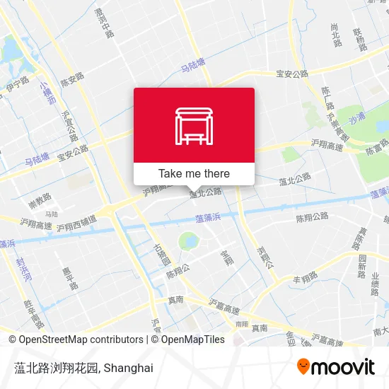 蕰北路浏翔花园 map