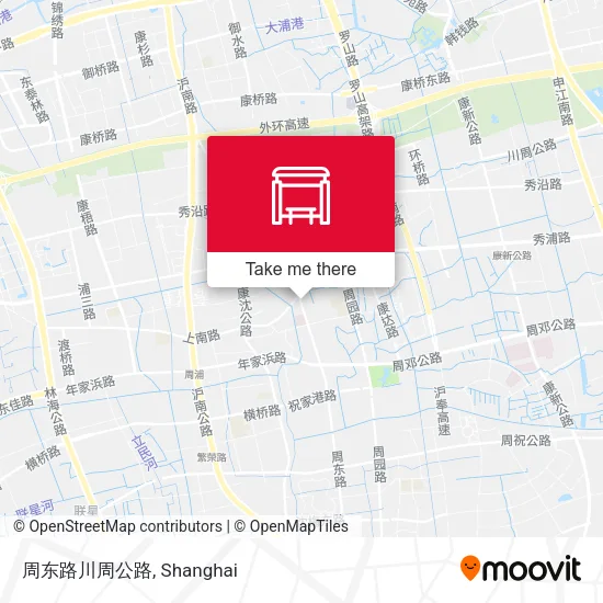 周东路川周公路 map