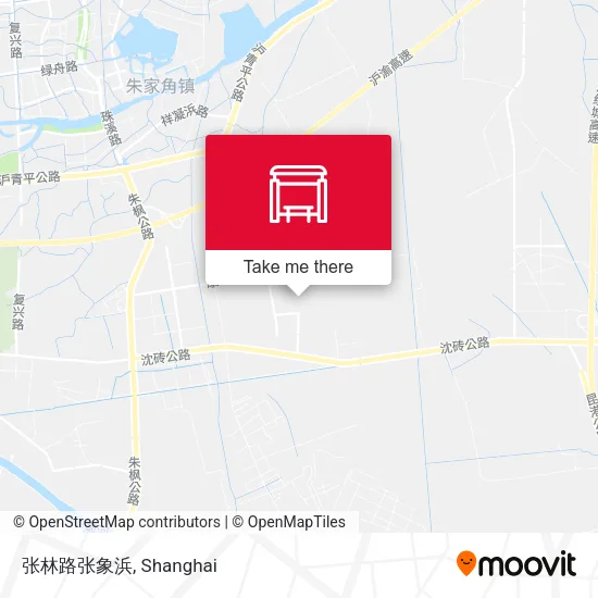 张林路张象浜 map
