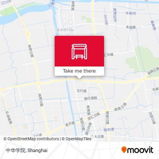 中华学院 map