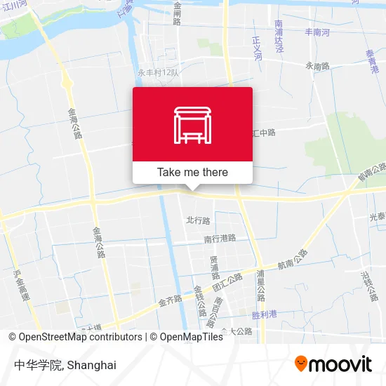 中华学院 map