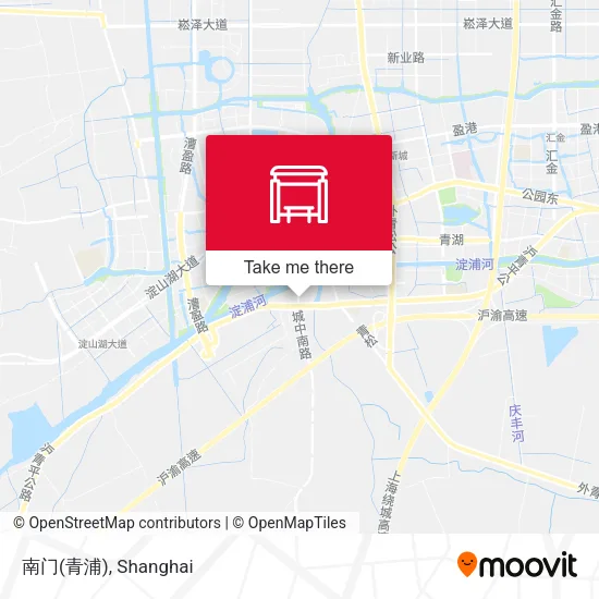 南门(青浦) map