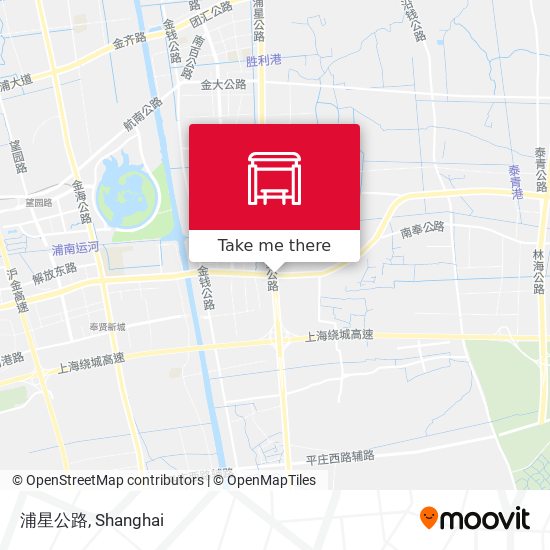 浦星公路 map