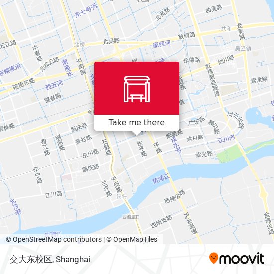 交大东校区 map