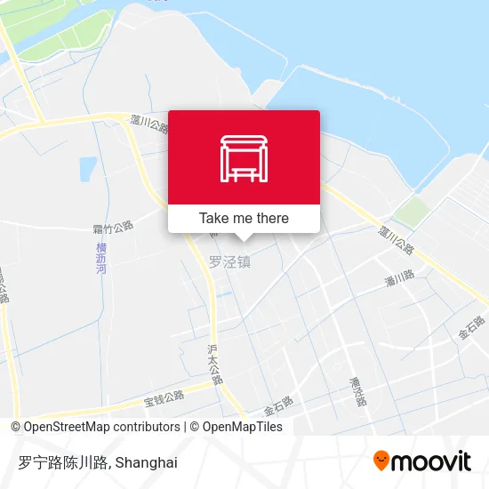 罗宁路陈川路 map