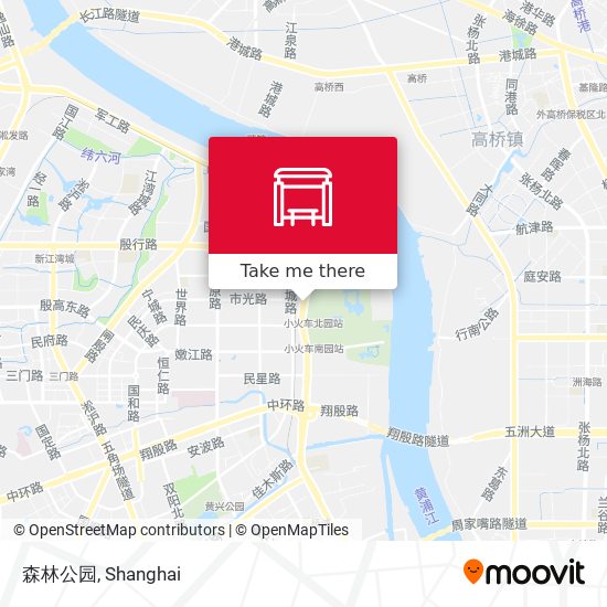 森林公园 map