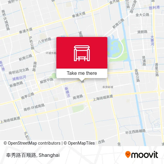 奉秀路百顺路 map