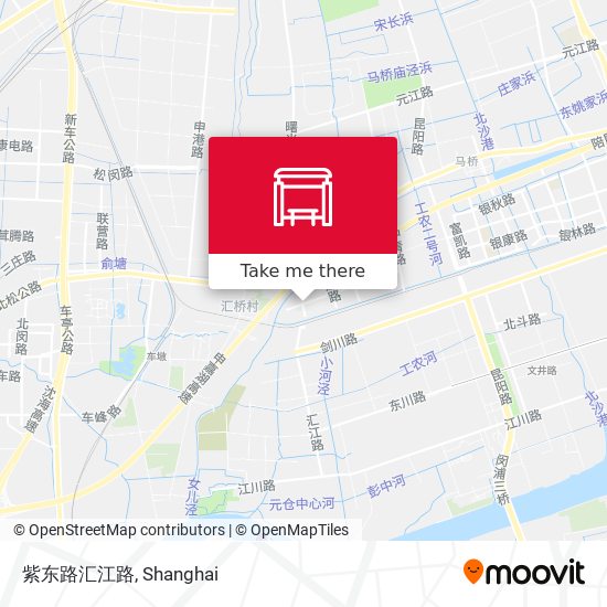 紫东路汇江路 map