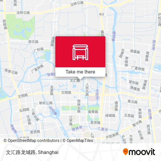 文汇路龙城路 map