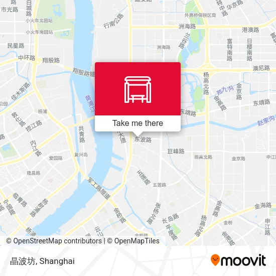 晶波坊 map