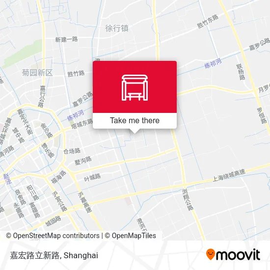 嘉宏路立新路 map