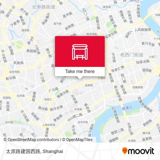 太原路建国西路 map