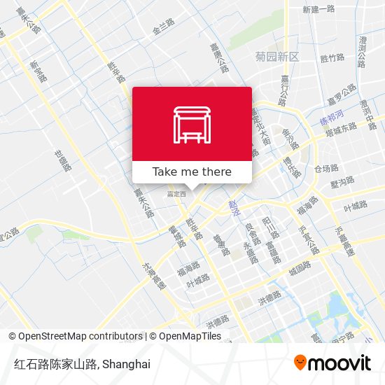 红石路陈家山路 map